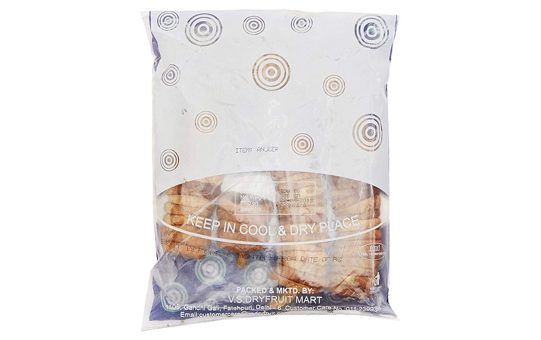 VSD Premium Anjeer (Dry Fig)   Pack  500 grams